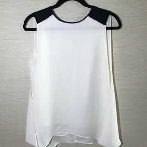 Patrizia Luca Milano White Tank with Side Detail
